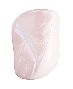 Tangle Teezer Compact Styler Smashed Holo Pink - Расческа для волос, цвет розовый/белый